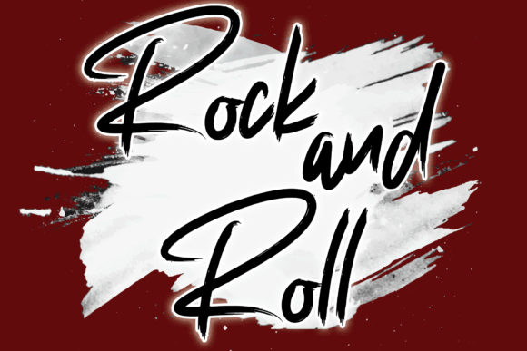 Rockybily Font PNG with transparent background - Preview 1