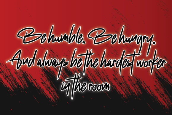 Rockybily Font PNG with transparent background - Preview 2