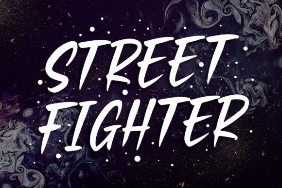 Black Fearnest Font PNG with transparent background - Preview 3