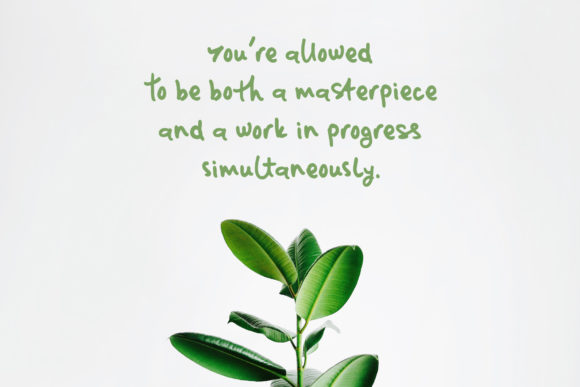 EasyNotes Font PNG with transparent background - Preview 2