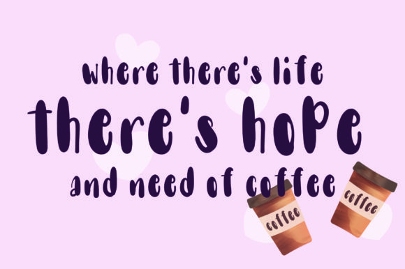 Hey Mama Font PNG with transparent background - Preview 2
