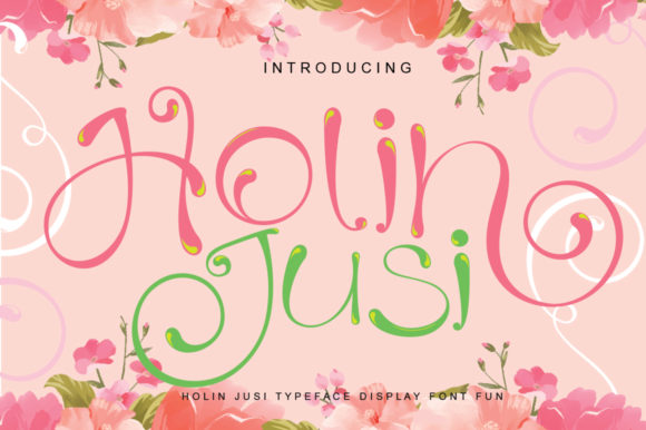 Holiland Font PNG with transparent background - Preview 2