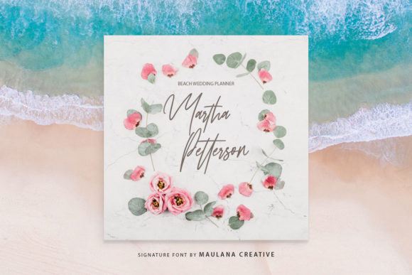 Sattiers Signature Font PNG with transparent background - Preview 3