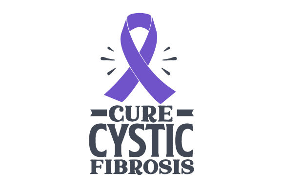 Cure Cystic Fibrosis 2-in-1 Ribbon Magnet – Awareness Ribbon Car Magnet, USA Made