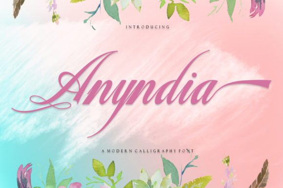 Anyndia Font - Preview 6