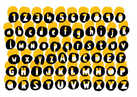 Font Blob Family Font - Preview 1