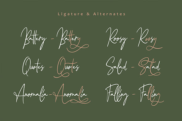 Balietan Font - Preview 6