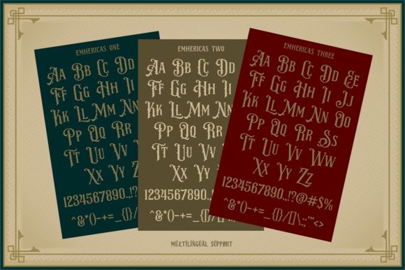 Emhericans Vintage Font - Preview 2