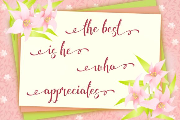 Shunligh Font PNG with transparent background - Preview 3