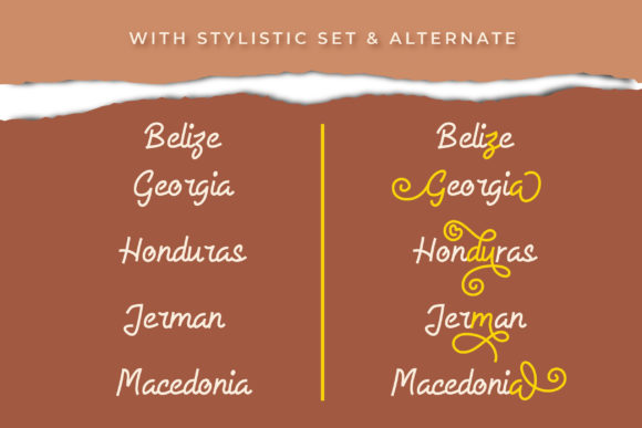 Allysia Font - Preview 4