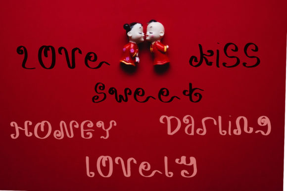 Black Love Font - Preview 1
