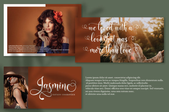 Floristya Font PNG with transparent background - Preview 1