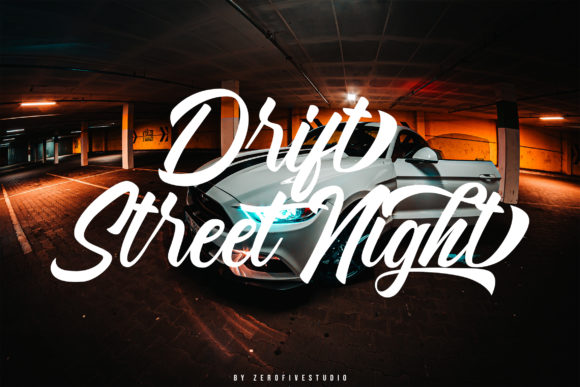 Hattachy Modern Handlettering Font PNG with transparent background - Preview 3