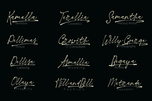 Hot Nice Font PNG with transparent background - Preview 2