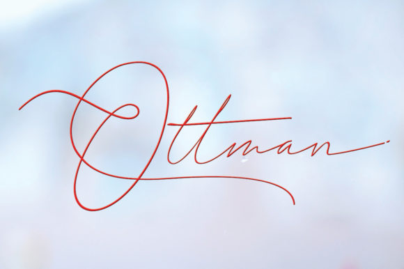 Outhentape Font PNG with transparent background - Preview 1