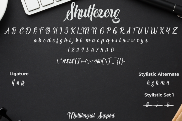 Shuttezerg Font PNG with transparent background - Preview 5