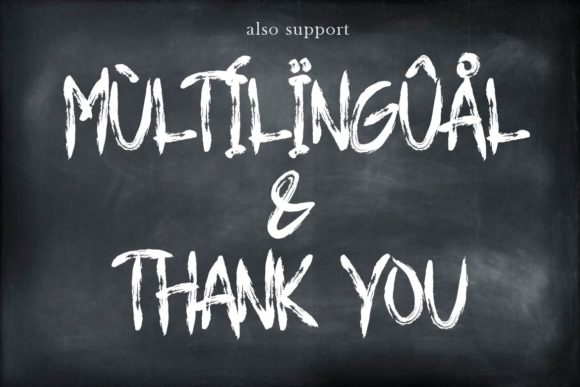 Silverfang Font PNG with transparent background - Preview 5