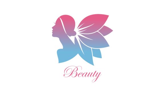 Spa Treatment Salon Logo. Beauty Woman