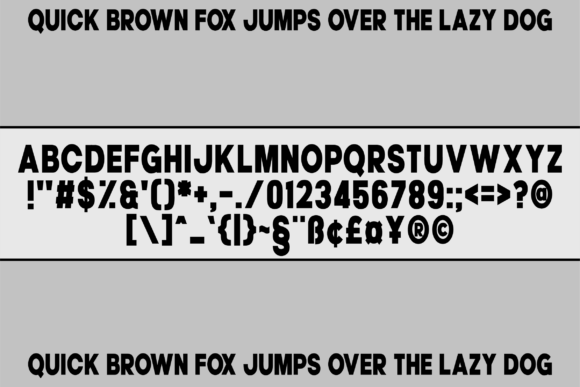 Bibold Font - Preview 1