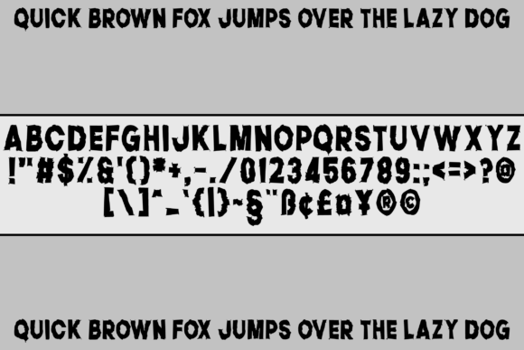 Bibold Font - Preview 1