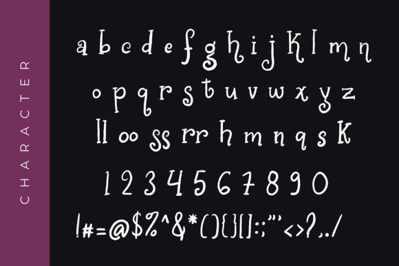 Chalk World Font PNG with transparent background - Preview 1