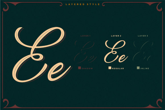 Colesberg Font PNG with transparent background - Preview 3