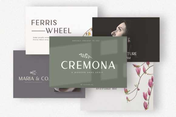 Cremona Font - Preview 1