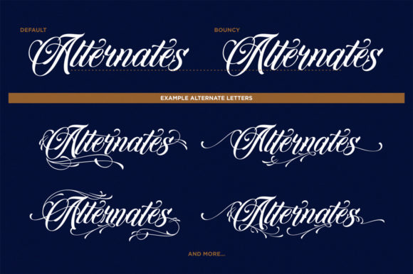 Familia Script Font - Preview 1