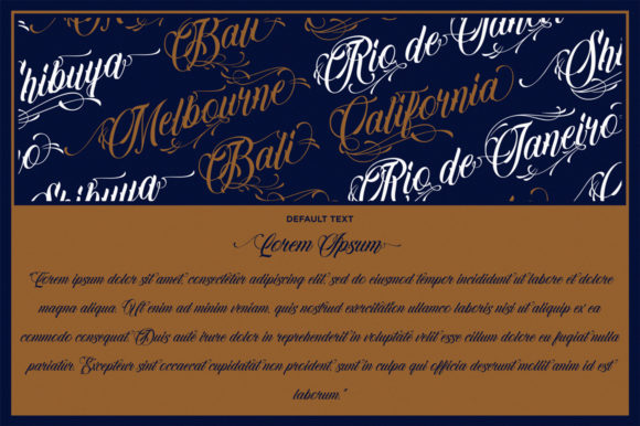 Familia Script Font - Preview 2