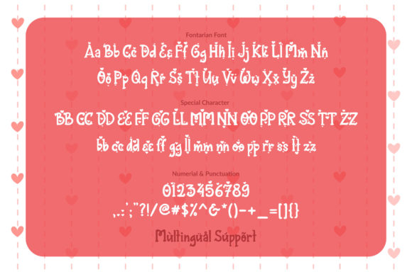 Fontarian Sweet Heart Font - Preview 2