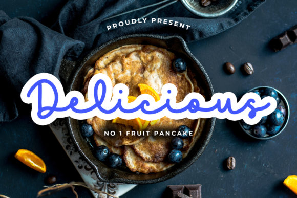 Gelato Font PNG with transparent background - Preview 2