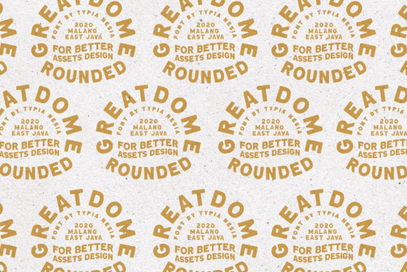 Great Dome Font - Preview 1