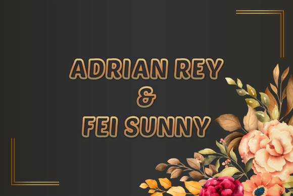 Lexandrya Outline Font PNG with transparent background - Preview 2