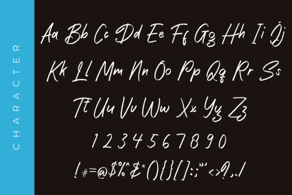 Samudra Font PNG with transparent background - Preview 1