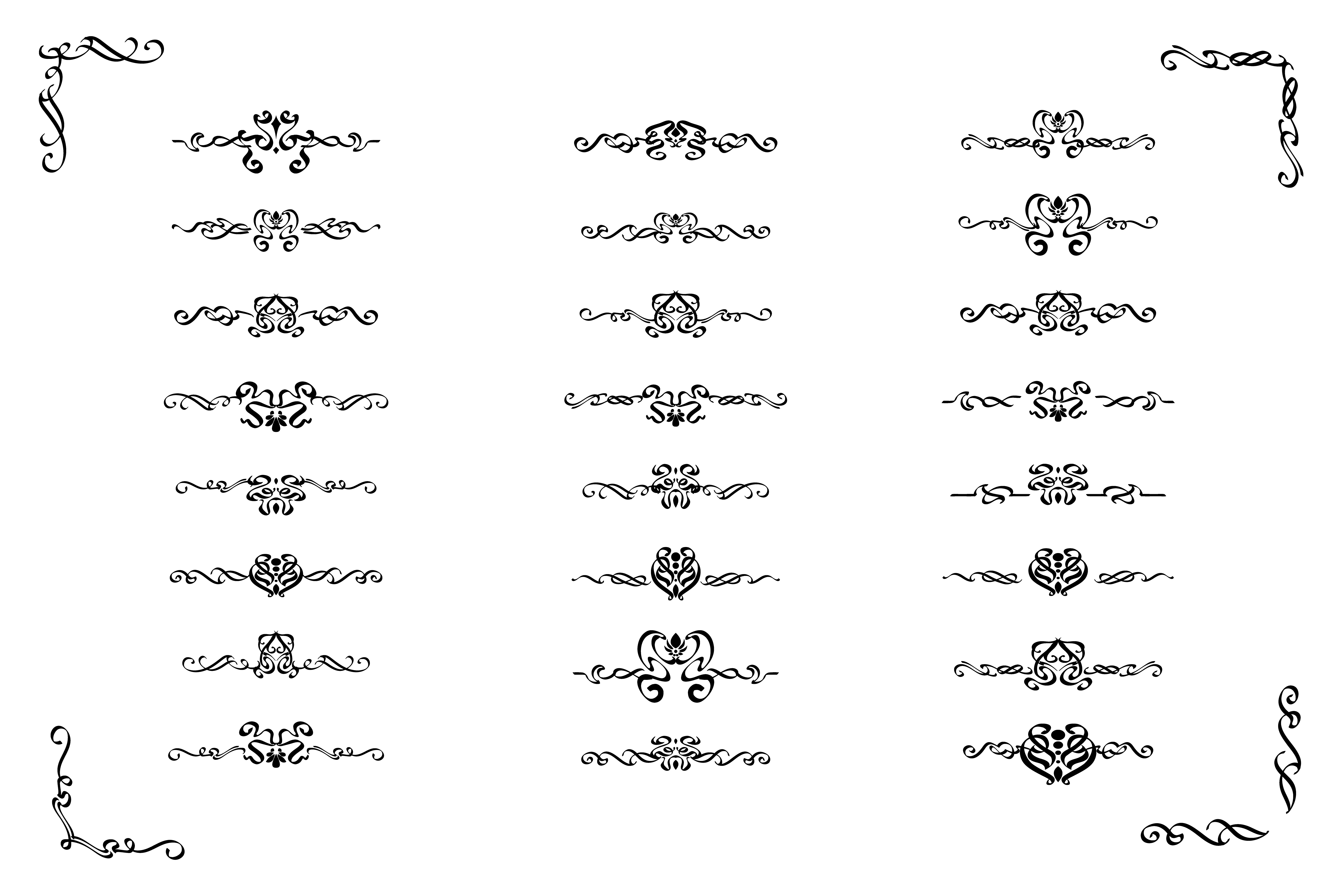 Vector Border Wedding Invitation