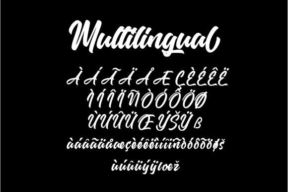 Elande Font PNG with transparent background - Preview 5