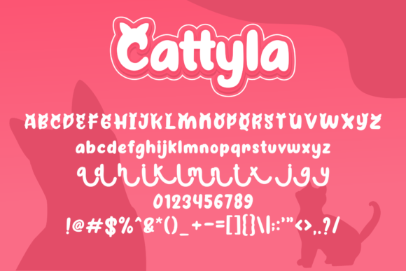 Cattyla Font - Preview 2