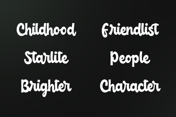 Childish Font - Preview 3