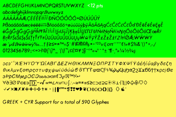 Futurmana Font - Preview 3