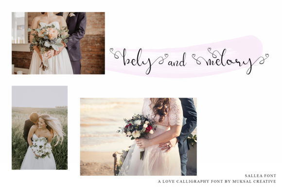 Sallea Font font preview - 1