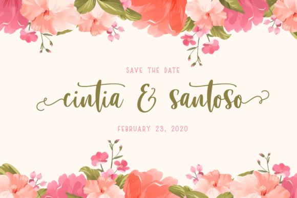 Sibertha Font PNG with transparent background - Preview 1