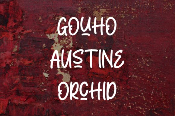 Goudart Font PNG with transparent background - Preview 6