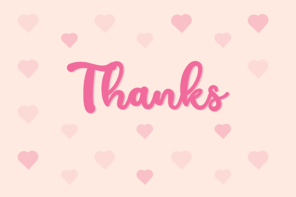 Heart Font - Preview 5