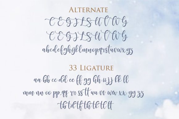Santhin Font PNG with transparent background - Preview 2