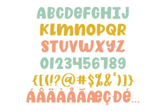 Full of Wonder Font PNG with transparent background - Preview 5