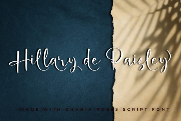 Ghania Roses Font - Preview 3