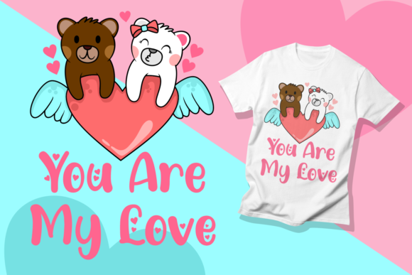 Lova Bear Font PNG with transparent background - Preview 2
