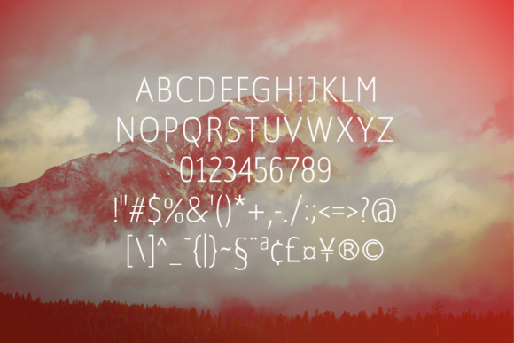 Amsterdam Thin Font - Preview 1