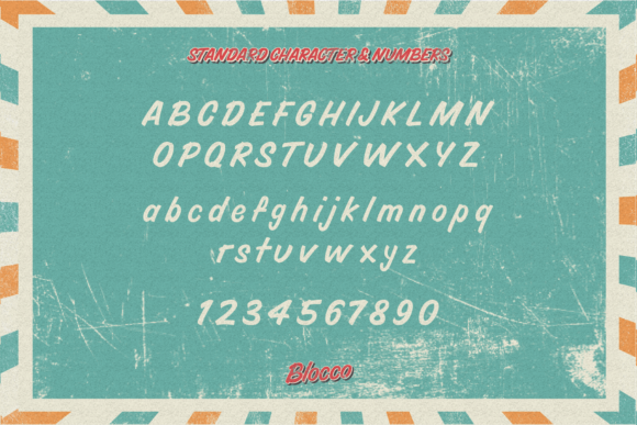 Blocco Font - Preview 5