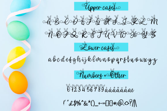 Bunny Tail Font - Preview 1